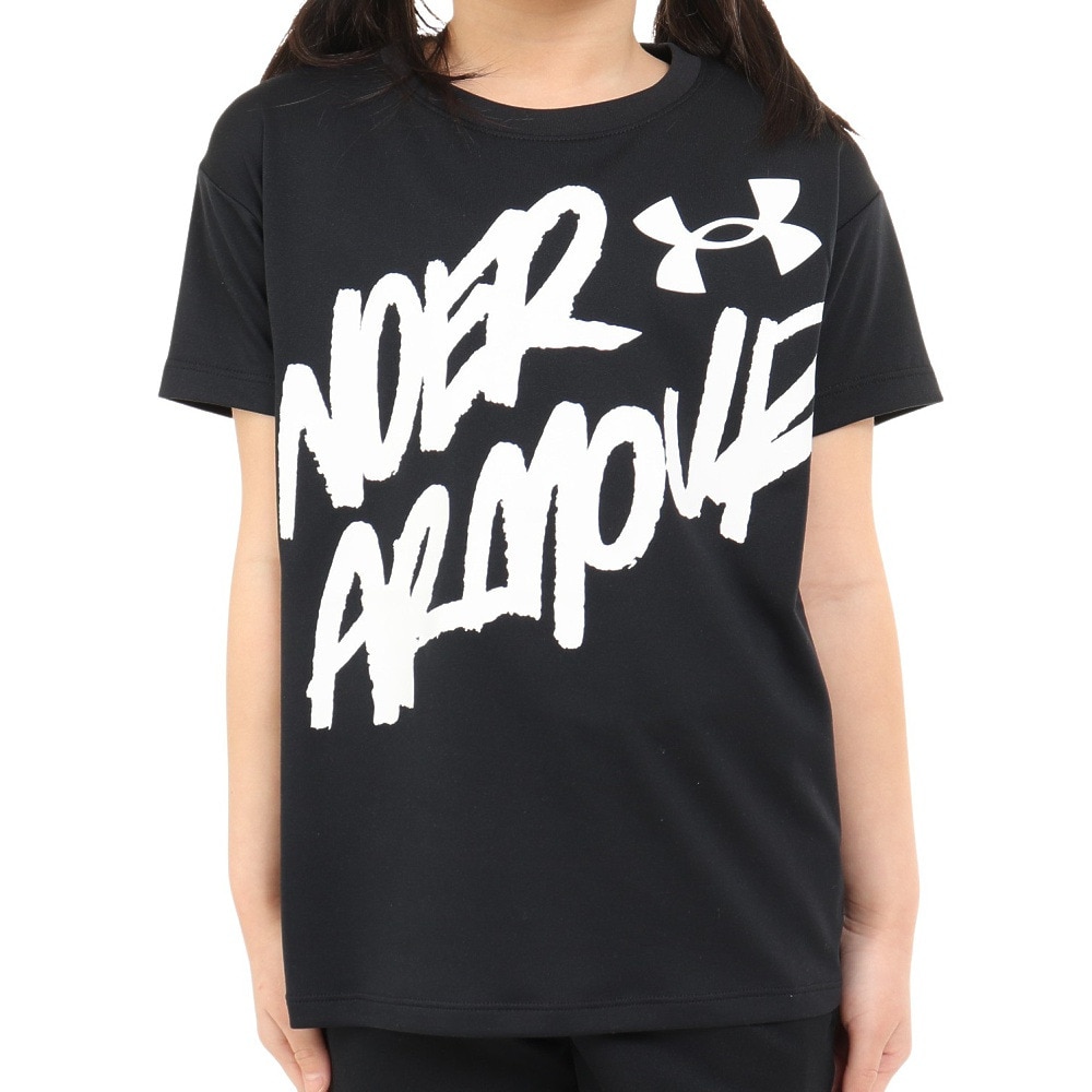 アンダーアーマー（UNDER ARMOUR）（キッズ）ガールズ テック ショートスリーブTシャツ 1378279 001