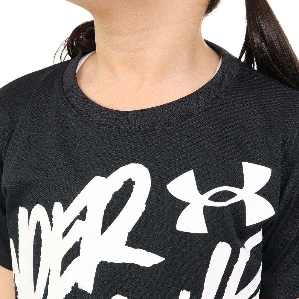 アンダーアーマー（UNDER ARMOUR）（キッズ）ガールズ テック ショートスリーブTシャツ 1378279 001