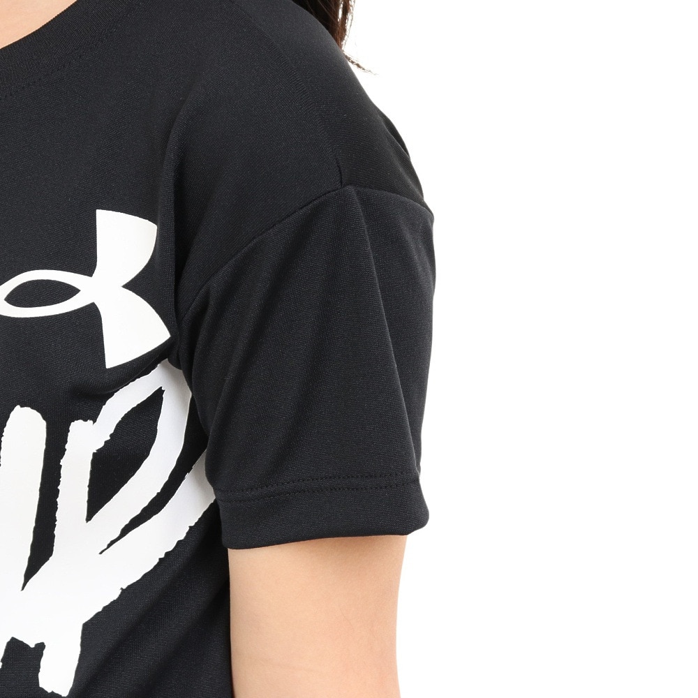 アンダーアーマー（UNDER ARMOUR）（キッズ）ガールズ テック ショートスリーブTシャツ 1378279 001