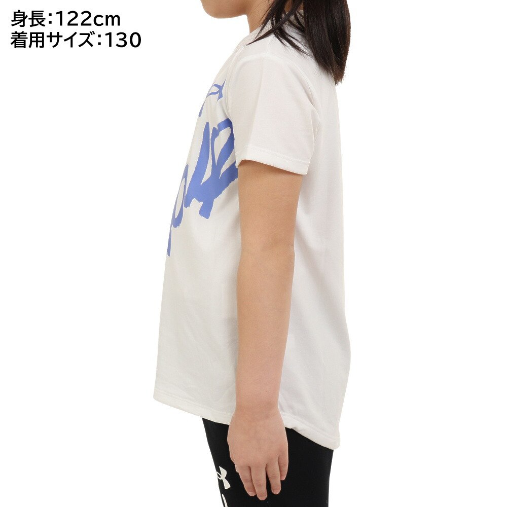 アンダーアーマー（UNDER ARMOUR）（キッズ）半袖Tシャツ ジュニア テック 1378279 100
