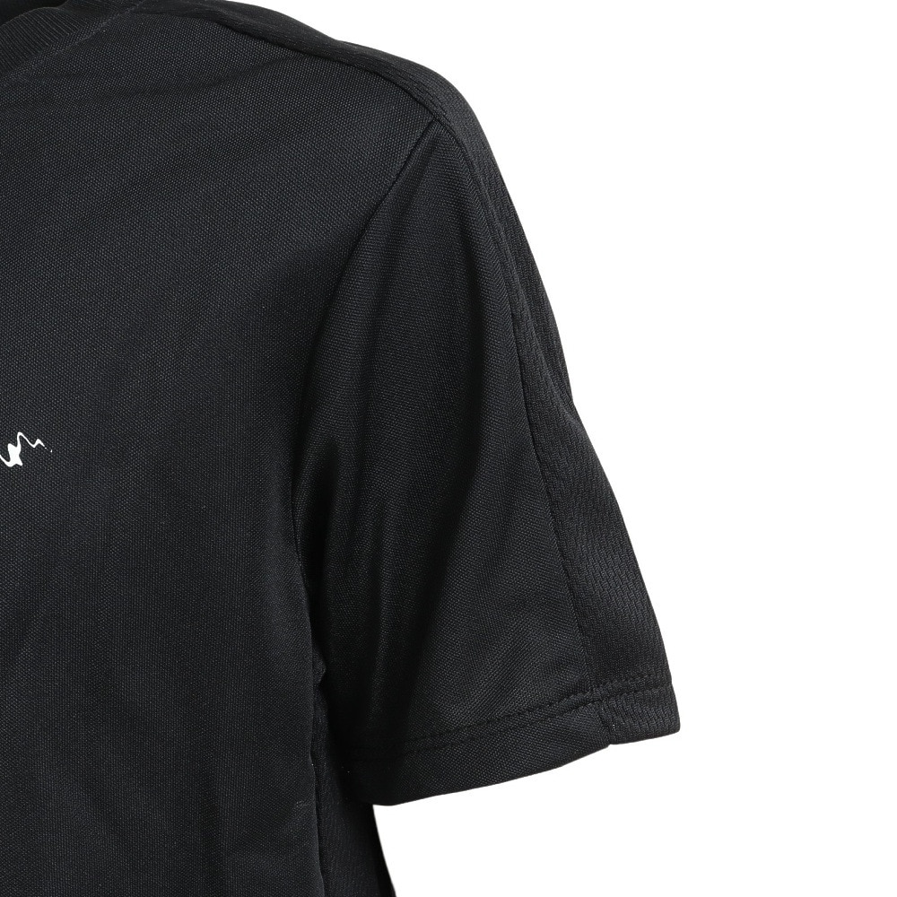 ナイキ（NIKE）（キッズ）Tシャツ トップス 半袖 黒 アカデミー グラフィック DX5411-010 スポーツウェア