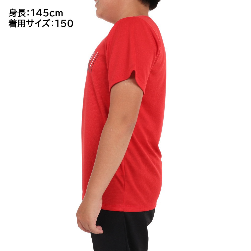 ジローム（GIRAUDM）（キッズ）半袖Tシャツ キッズ YAVXカットソーB CT3S0065-TR865-GRES RED