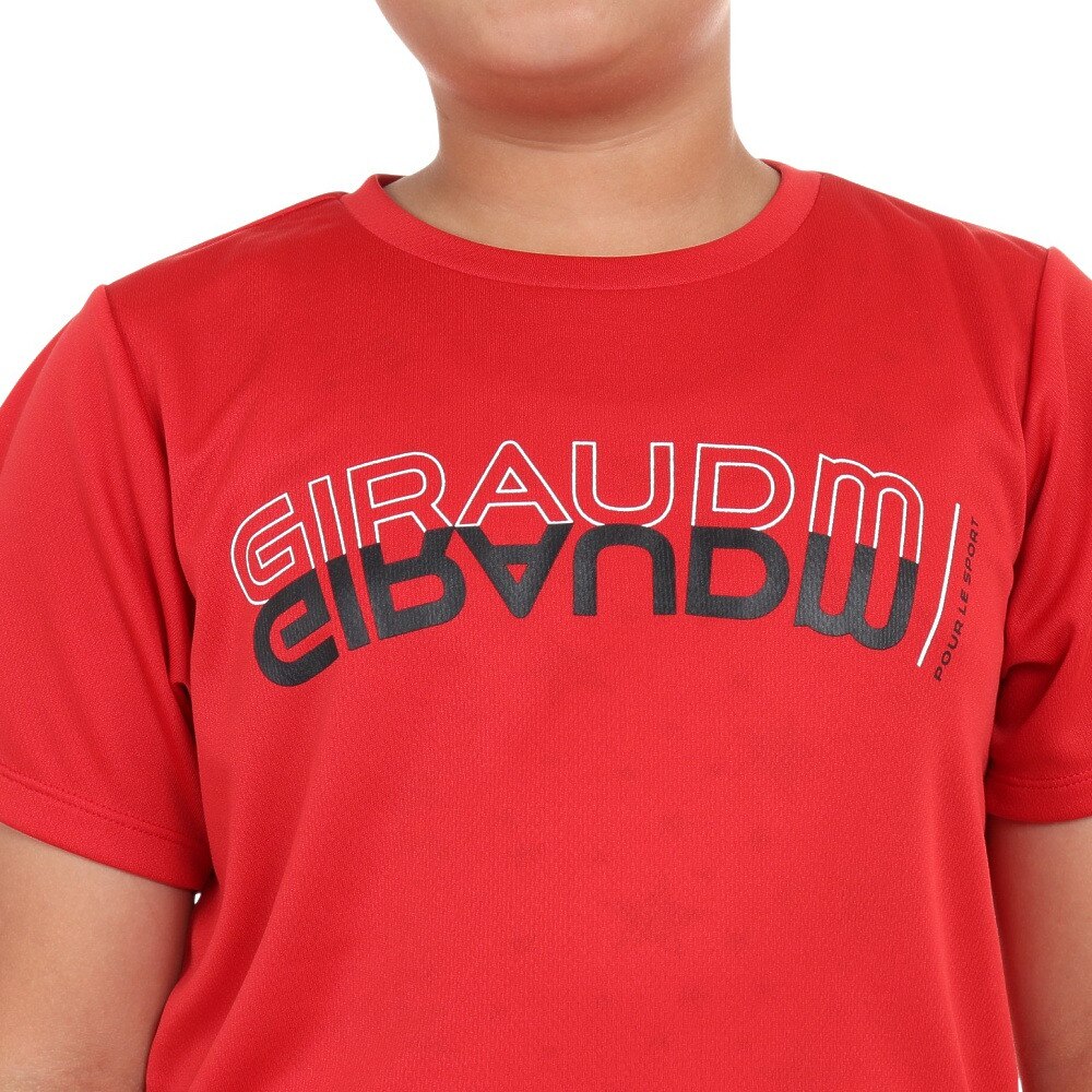 ジローム（GIRAUDM）（キッズ）半袖Tシャツ キッズ YAVXカットソーB CT3S0065-TR865-GRES RED