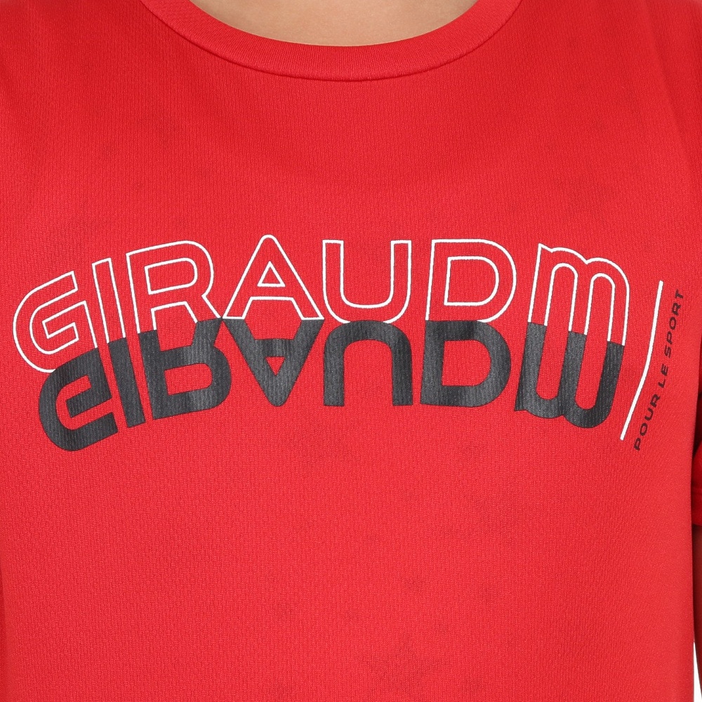 ジローム（GIRAUDM）（キッズ）半袖Tシャツ キッズ YAVXカットソーB CT3S0065-TR865-GRES RED
