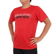 (キッズ)半袖Tシャツ キッズ YAVXカットソーB CT3S0065-TR865-GRES RED