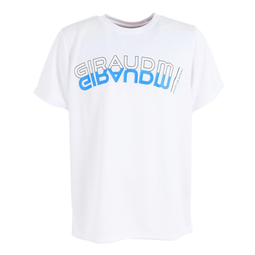 ジローム（GIRAUDM）（キッズ）半袖 プリントTシャツ CT3S0065-TR865-GRES WHT ドライ 防汚