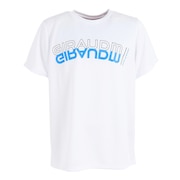 (キッズ)半袖 プリントTシャツ CT3S0065-TR865-GRES WHT ドライ 防汚