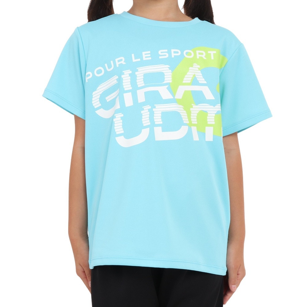 ジローム（GIRAUDM）（キッズ）半袖Tシャツ メンズ ドライプラス 胸マック CT3S0067-TR865-GRES BLU
