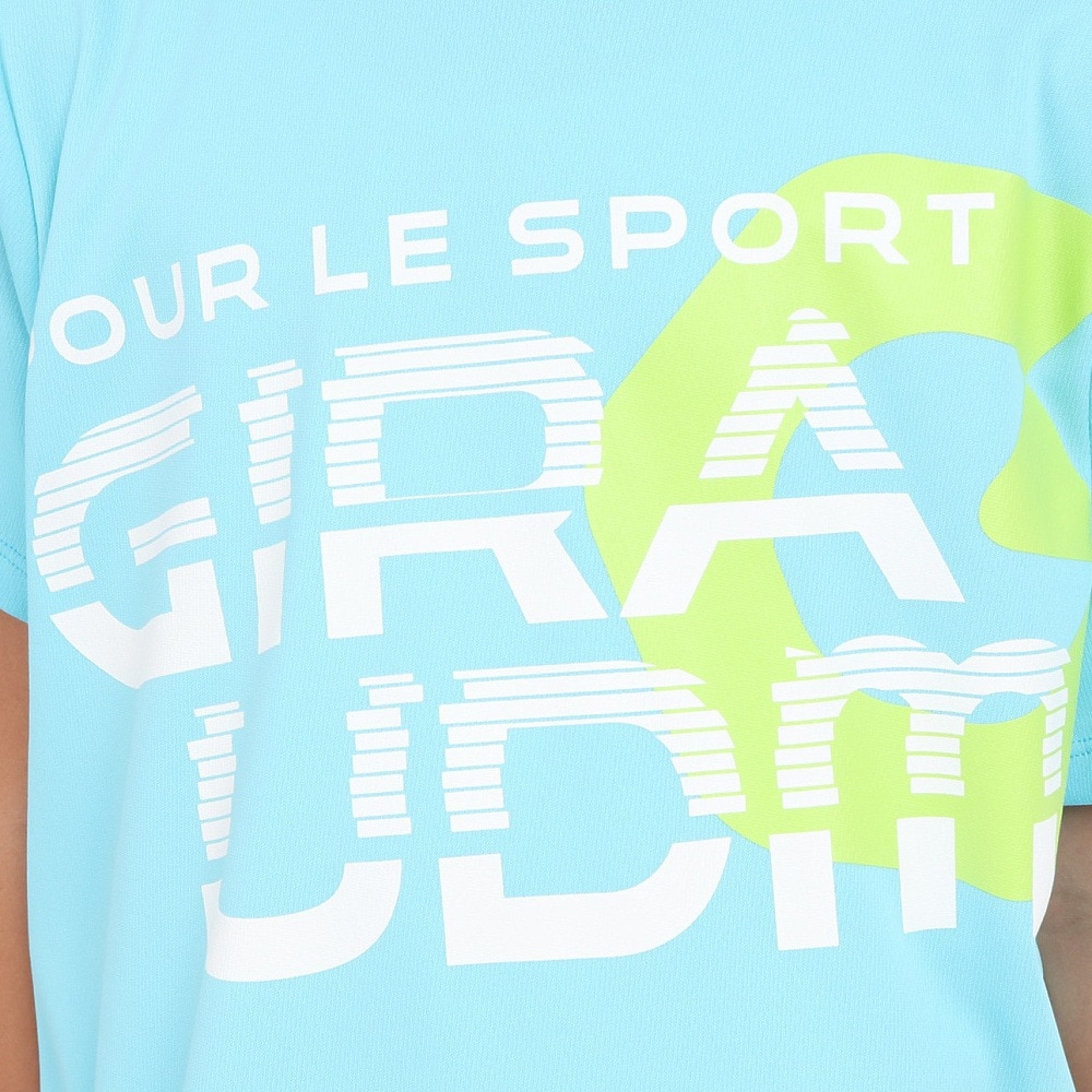 ジローム（GIRAUDM）（キッズ）半袖Tシャツ メンズ ドライプラス 胸マック CT3S0067-TR865-GRES BLU