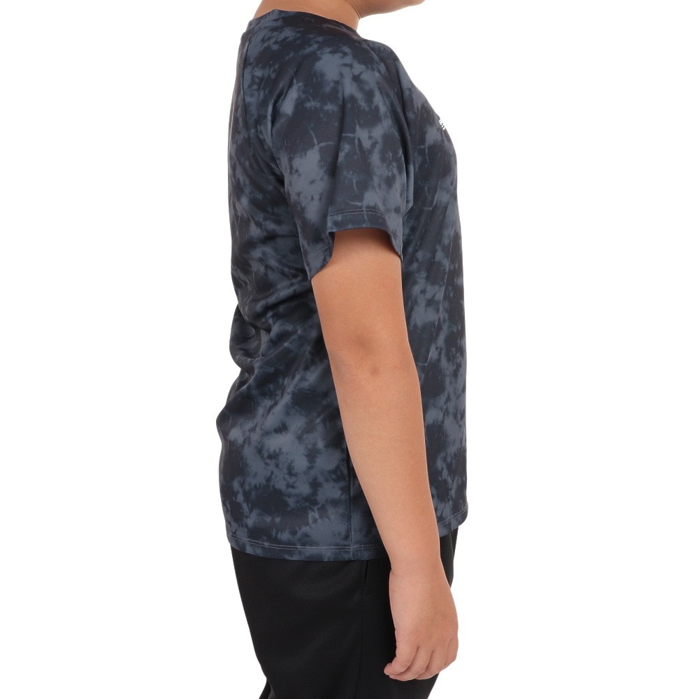 ジローム（GIRAUDM）（キッズ）半袖Tシャツ キッズ ドライプラス タイダイ CT3S0068-TR865-GRES BLK