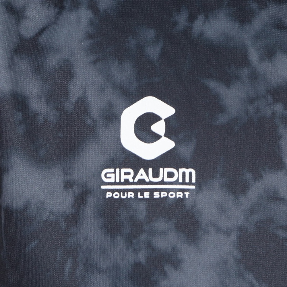 ジローム（GIRAUDM）（キッズ）半袖Tシャツ キッズ ドライプラス タイダイ CT3S0068-TR865-GRES BLK