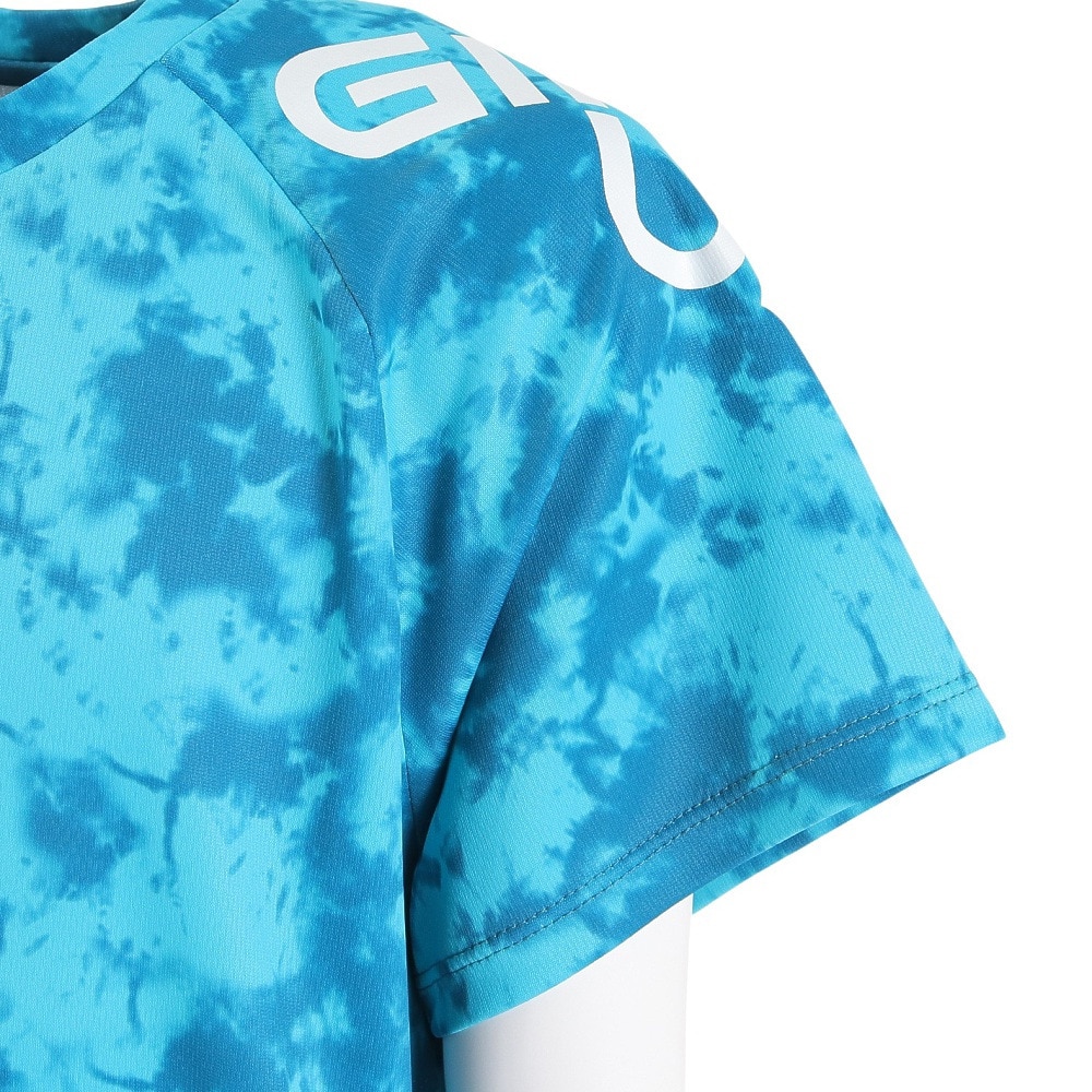 ジローム（GIRAUDM）（キッズ）半袖Tシャツ キッズ ドライプラス タイダイ CT3S0068-TR865-GRES BLU