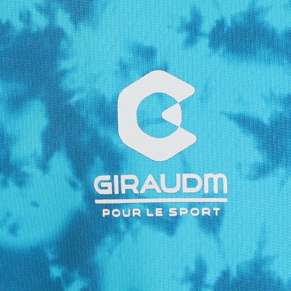 ジローム（GIRAUDM）（キッズ）半袖Tシャツ キッズ ドライプラス タイダイ CT3S0068-TR865-GRES BLU