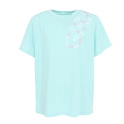 ジローム（GIRAUDM）（キッズ）半袖Tシャツ キッズ ドライプラス プリントメッシュ CT3S0069-TR865-GRES MINT