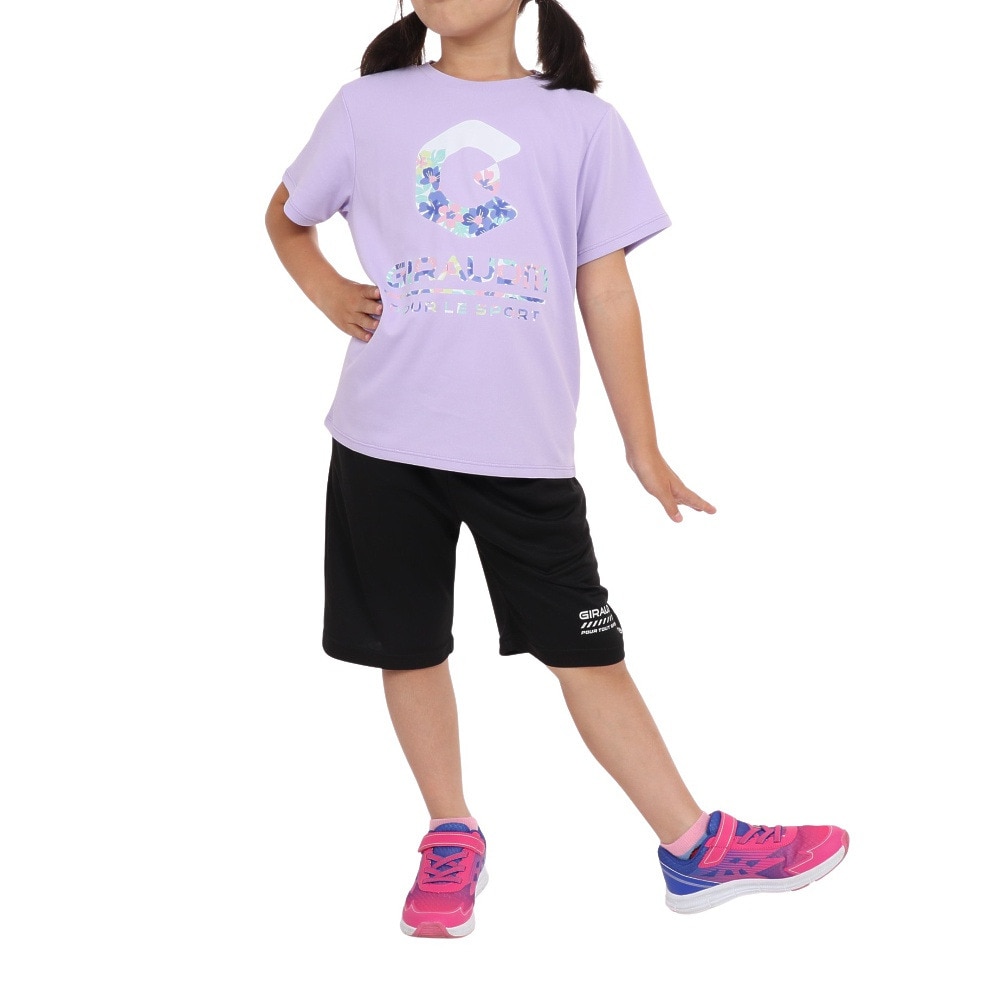 ジローム（GIRAUDM）（キッズ）半袖Tシャツ キッズ ドライプラス CT3S0070-TR865-GRES LVD