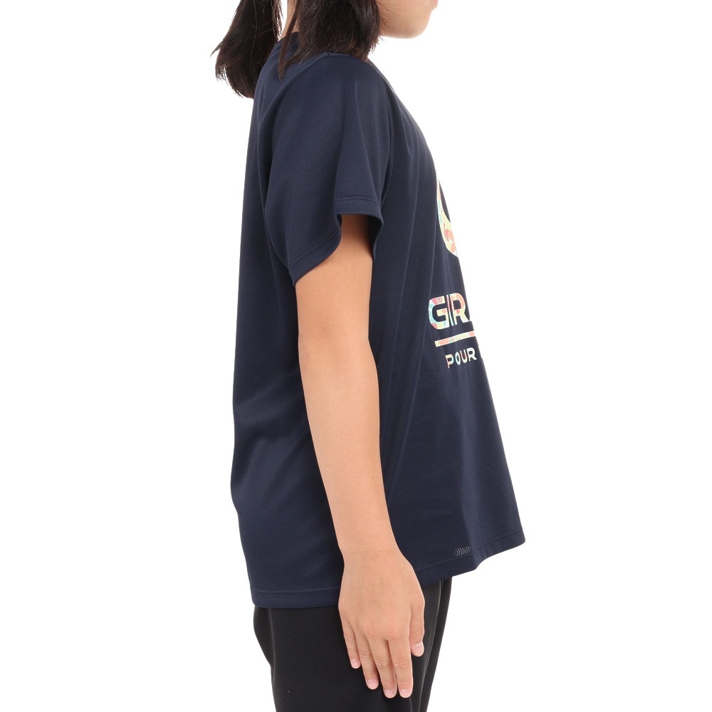 ジローム（GIRAUDM）（キッズ）半袖Tシャツ キッズ ドライプラス CT3S0070-TR865-GRES NVY