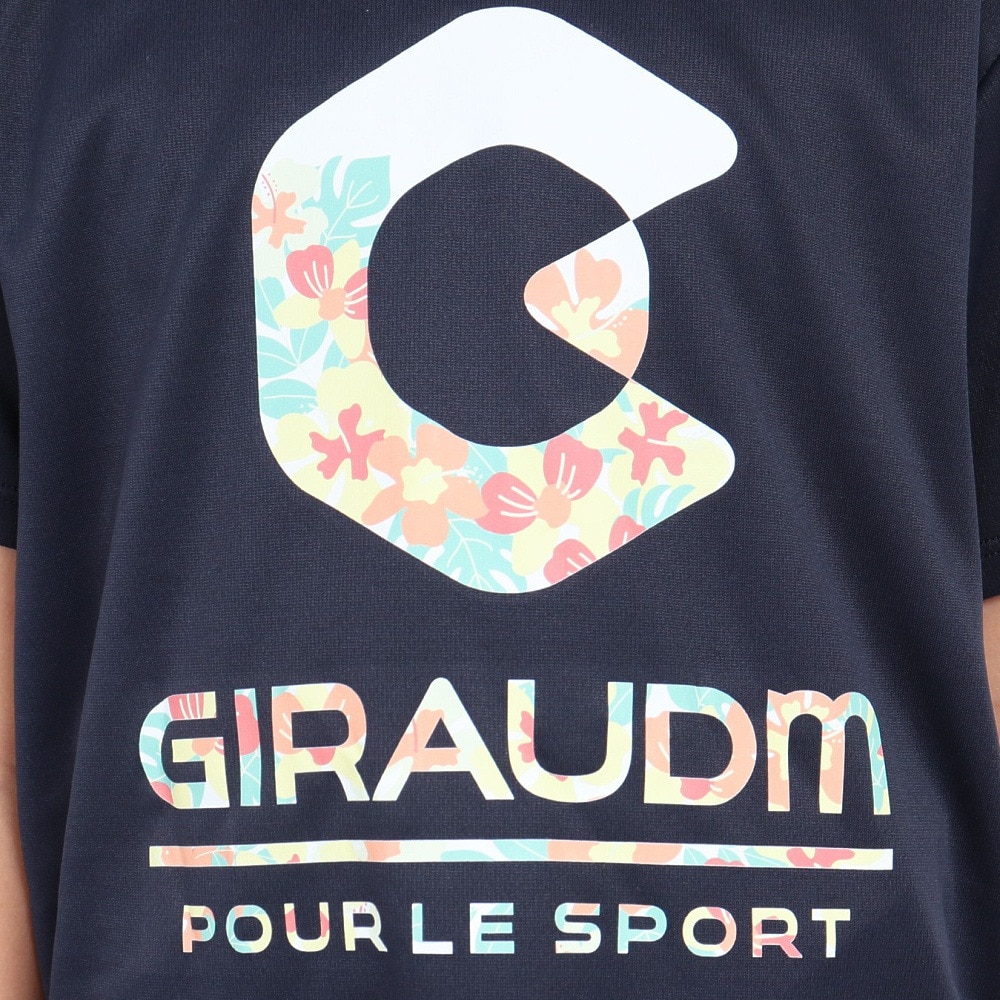ジローム（GIRAUDM）（キッズ）半袖Tシャツ キッズ ドライプラス CT3S0070-TR865-GRES NVY