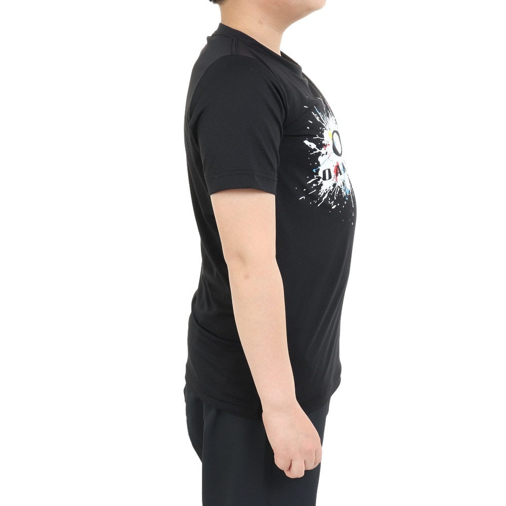 オークリー（OAKLEY）（キッズ）ジュニア ENHANCE QD 半袖Tシャツ SPLASH EVO YTR 5.0 FOA405080-02E