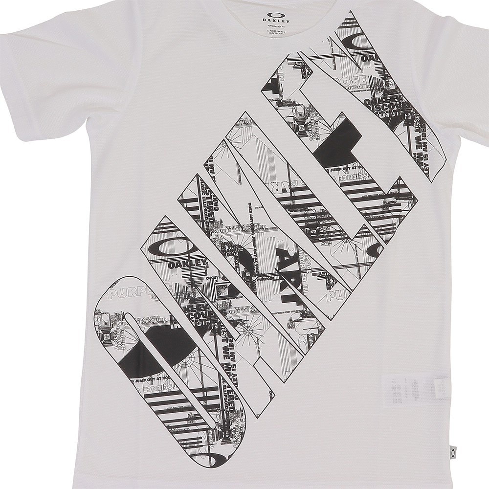 オークリー（OAKLEY）（キッズ）半袖Tシャツ キッズ Enhance Mesh Ytr 5.0 FOA405084-100