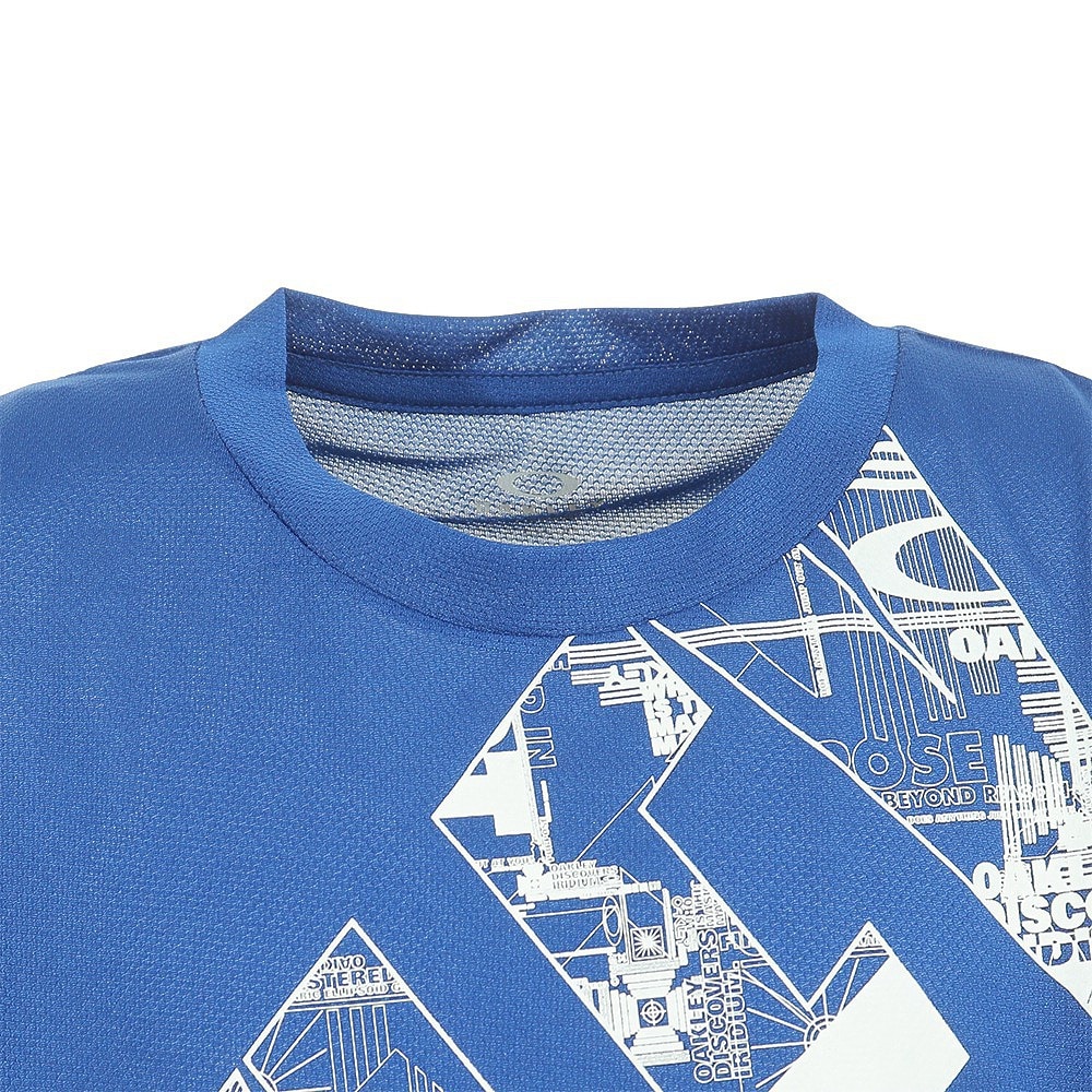 オークリー（OAKLEY）（キッズ）半袖Tシャツ キッズ Enhance Mesh Ytr 5.0 FOA405084-6W6