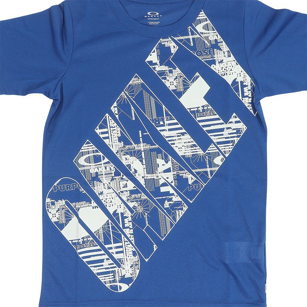 オークリー（OAKLEY）（キッズ）半袖Tシャツ キッズ Enhance Mesh Ytr 5.0 FOA405084-6W6