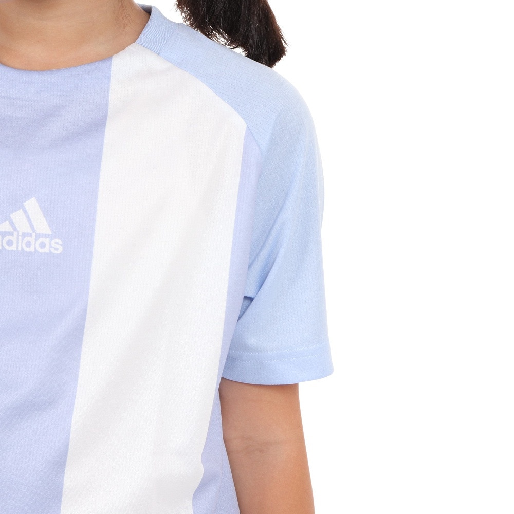 アディダス（adidas）（キッズ）半袖Tシャツ キッズ ニット BVF61-IA9322