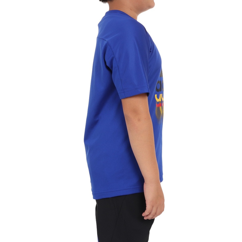 アディダス（adidas）（キッズ）Tシャツ 半袖 キッズ ジュニア ニット ドライ AEROREADY BVF63-IA9324