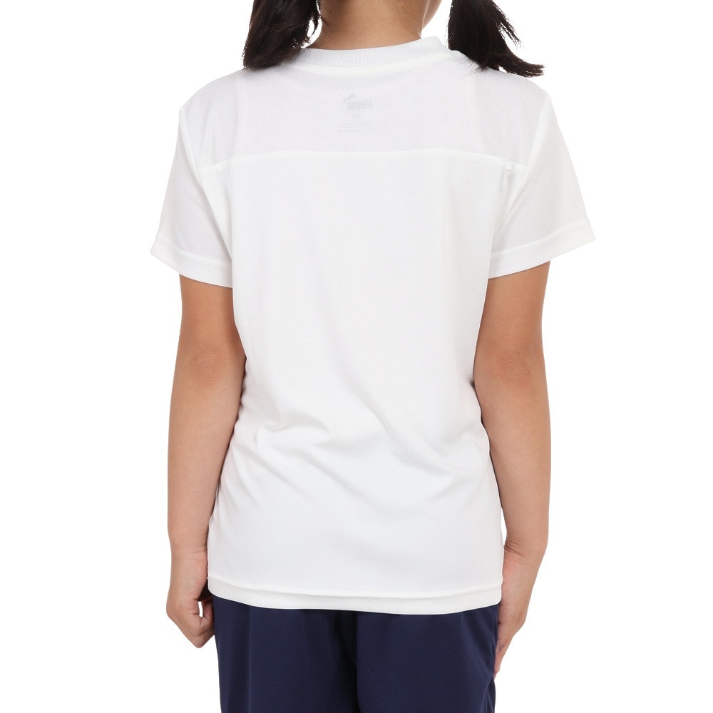 プーマ（PUMA）（キッズ）ボーイズ ACTIVE SPORTS ポリ グラフィック 半袖 Tシャツ 675822 02 WHT