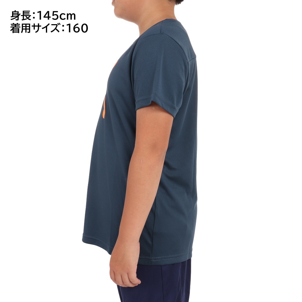 プーマ（PUMA）（キッズ）ボーイズ ACTIVE SPORTS ポリ キャット 半袖 Tシャツ 675826 16 NVY