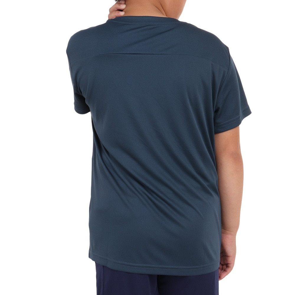 プーマ（PUMA）（キッズ）ボーイズ ACTIVE SPORTS ポリ キャット 半袖 Tシャツ 675826 16 NVY