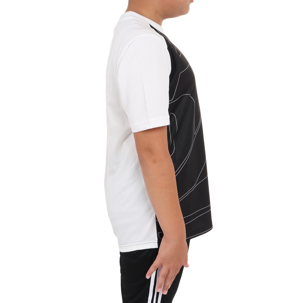 アディダス（adidas）（キッズ）半袖Tシャツ キッズ ルーズフィット ニット BUL95-IA9318