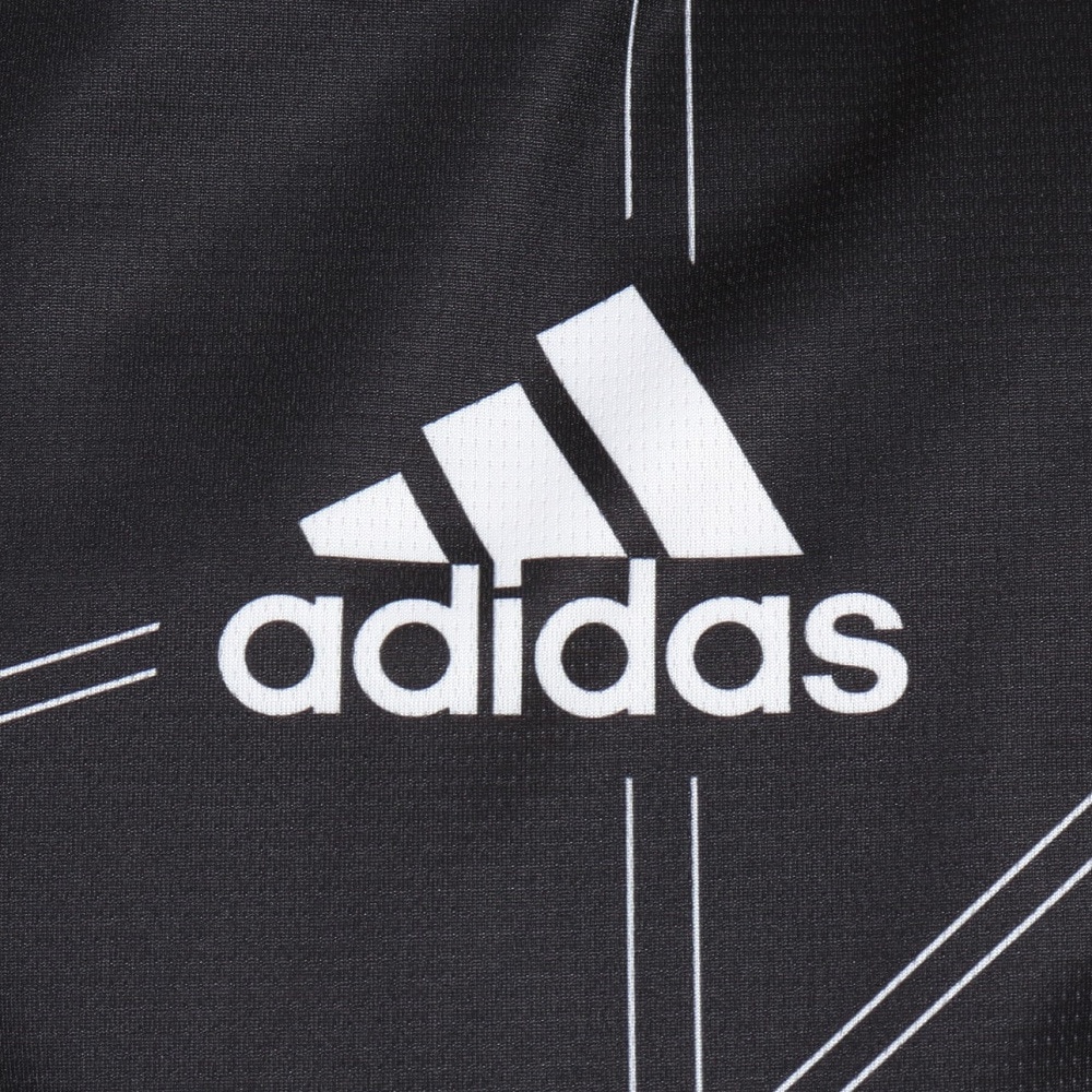 アディダス（adidas）（キッズ）半袖Tシャツ キッズ ルーズフィット ニット BUL95-IA9318