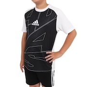 (キッズ)半袖Tシャツ キッズ ルーズフィット ニット BUL95-IA9318
