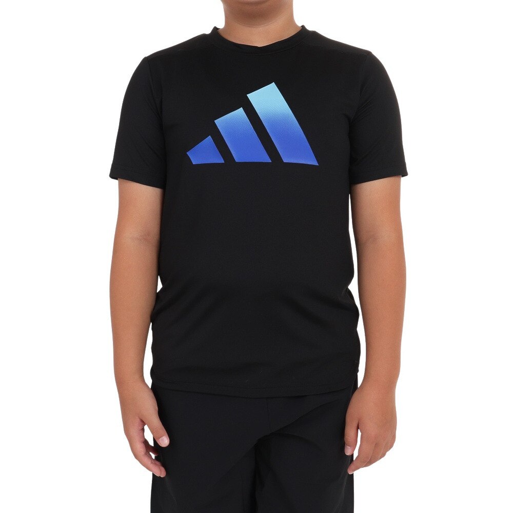 アディダス（adidas）（キッズ）半袖Tシャツ ジュニア トレイン アイコン AEROREADY ロゴ EBP00-HR5924★★★