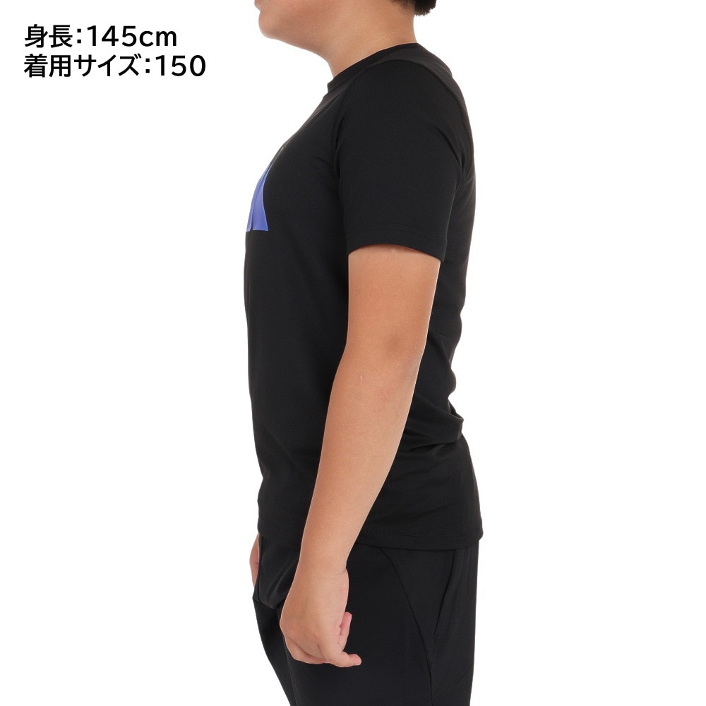 アディダス（adidas）（キッズ）半袖Tシャツ ジュニア トレイン アイコン AEROREADY ロゴ EBP00-HR5924★★★