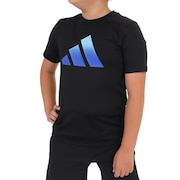 (キッズ)半袖Tシャツ ジュニア トレイン アイコン AEROREADY ロゴ EBP00-HR5924
