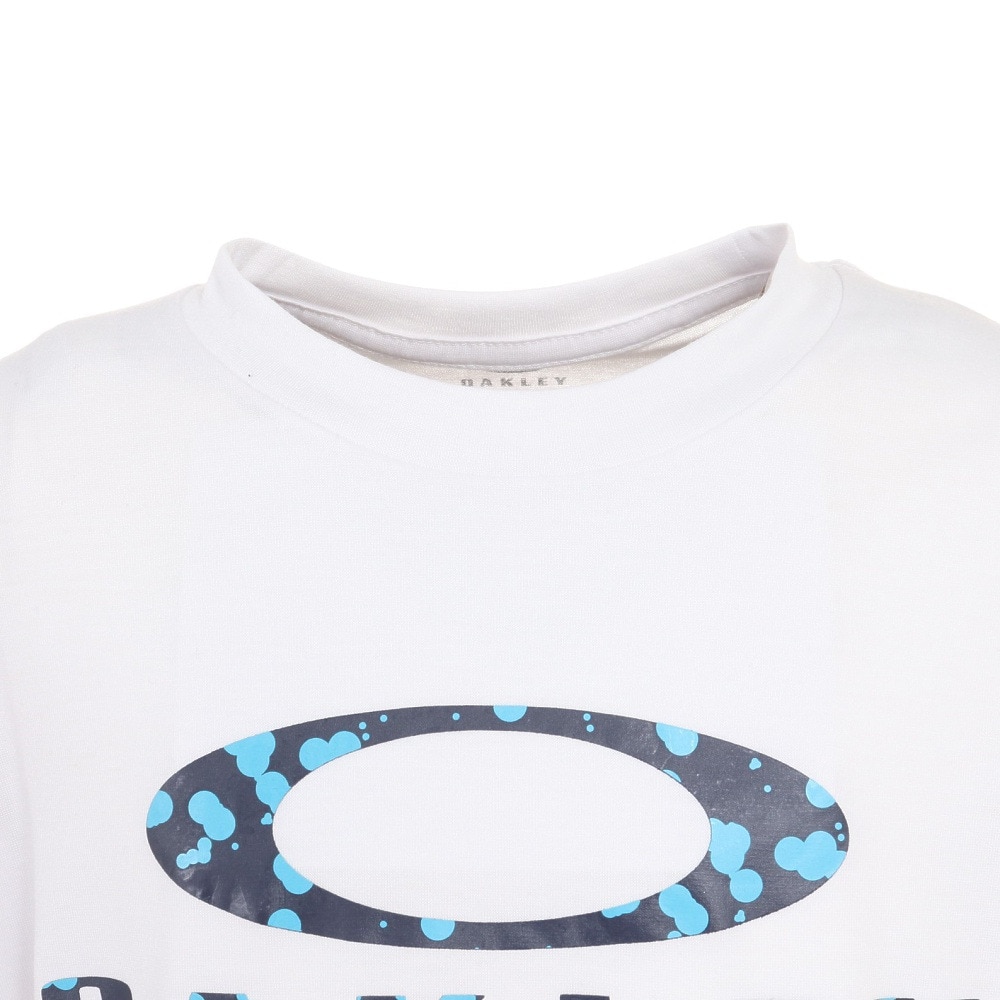 オークリー（OAKLEY）（キッズ）半袖Tシャツ キッズ クイックドライ O BARK YTR FOA402446-100