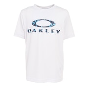オークリー（OAKLEY）（キッズ）半袖Tシャツ キッズ クイックドライ  O BARK YTR FOA402446-100 半袖