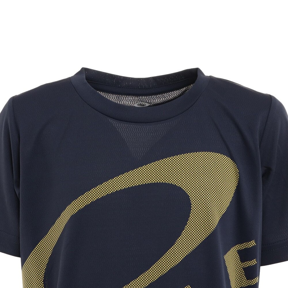 オークリー（OAKLEY）（キッズ）ジュニア ENHANCE 半袖 ライン ロゴ Tシャツ YTR 3.0 FOA403488-6AC