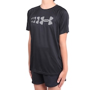 アンダーアーマー（UNDER ARMOUR）（キッズ）キッズ テック スタジアムライツ ショートスリーブTシャツ 1383009 001