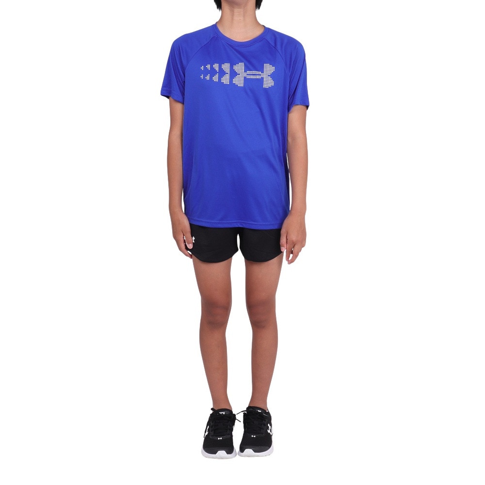 アンダーアーマー（UNDER ARMOUR）（キッズ）キッズ テック スタジアムライツ ショートスリーブTシャツ 1383009 400