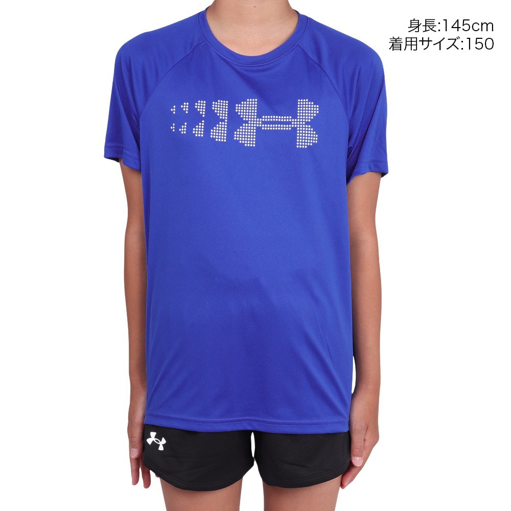 アンダーアーマー（UNDER ARMOUR）（キッズ）キッズ テック スタジアムライツ ショートスリーブTシャツ 1383009 400