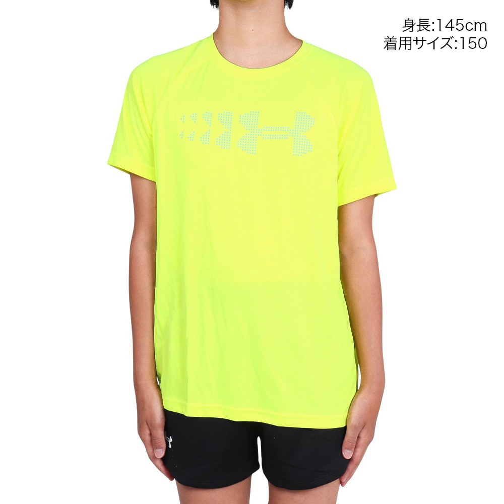 アンダーアーマー（UNDER ARMOUR）（キッズ）キッズ テック スタジアムライツ ショートスリーブTシャツ 1383009 731