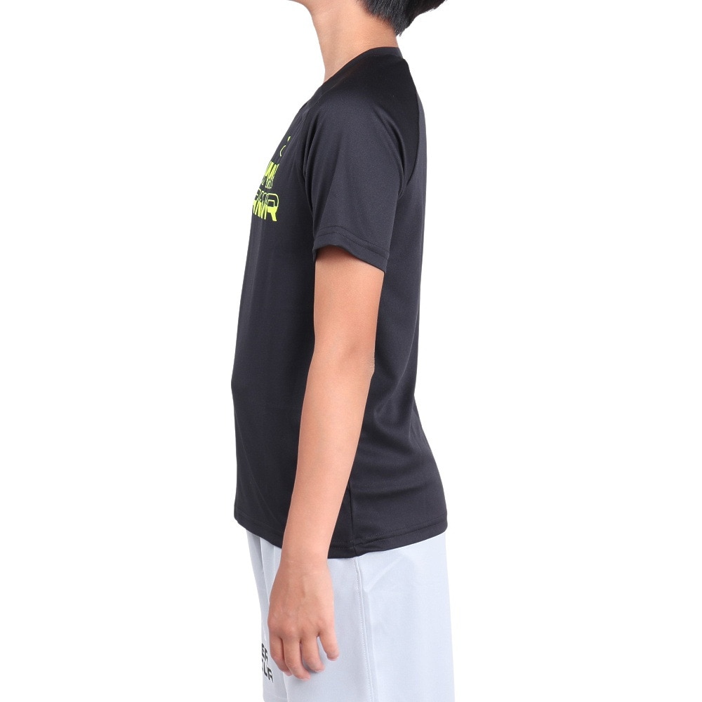 アンダーアーマー（UNDER ARMOUR）（キッズ）ジュニア テック スプリット ワードマーク ショートスリーブTシャツ 1383010 001