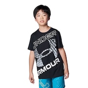 アンダーアーマー（UNDER ARMOUR）（キッズ）キッズ テック スーパービッグロゴ ショートスリーブTシャツ 1384684 001