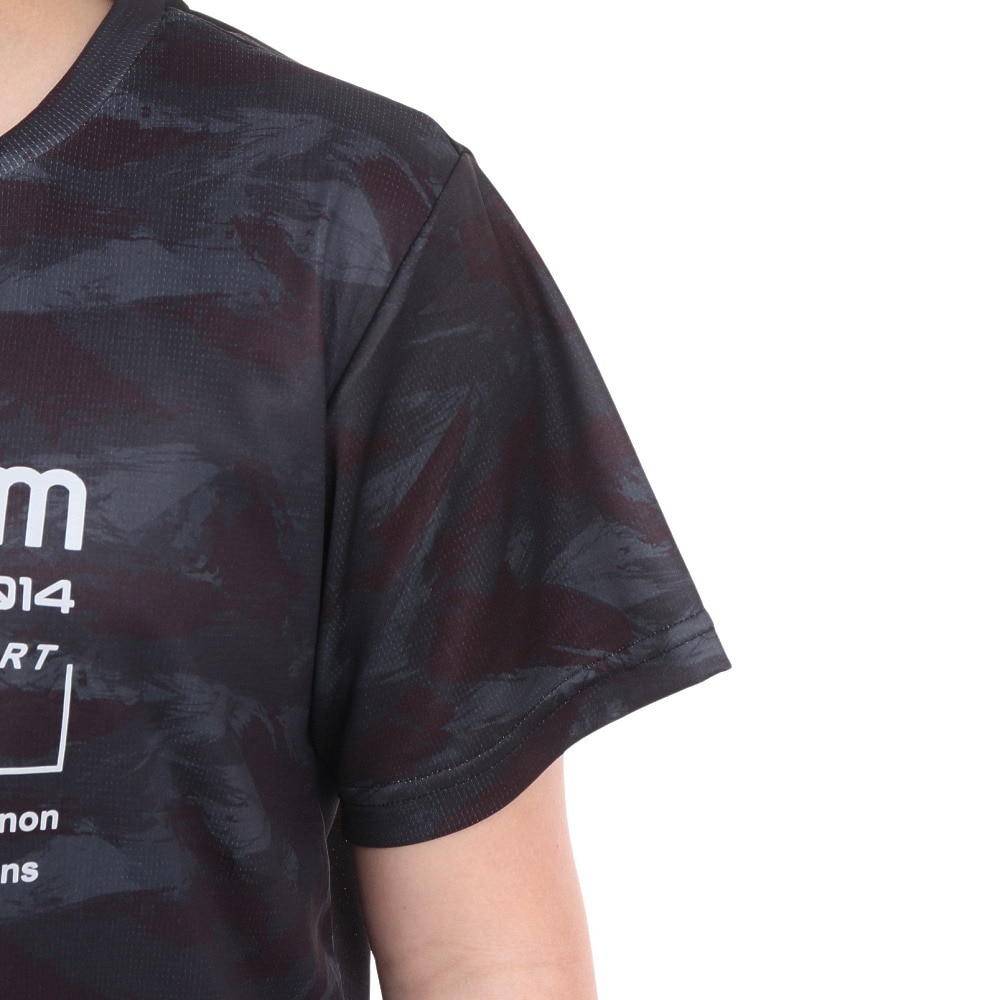 ジローム（GIRAUDM）（キッズ）ジュニア ドライプラスクール SB MESHT 半袖Tシャツ CT4S0061-TR865-GRSD BLK