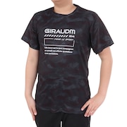ジローム（GIRAUDM）（キッズ）ジュニア ドライプラスクール SB MESHT 半袖Tシャツ CT4S0061-TR865-GRSD BLK