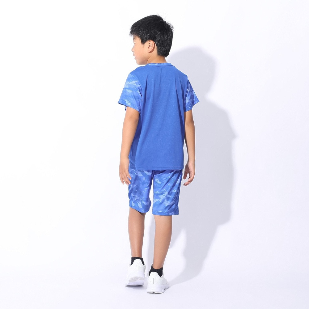 ジローム（GIRAUDM）（キッズ）ジュニア ドライプラスクール SB MESHT 半袖Tシャツ CT4S0061-TR865-GRSD BLU