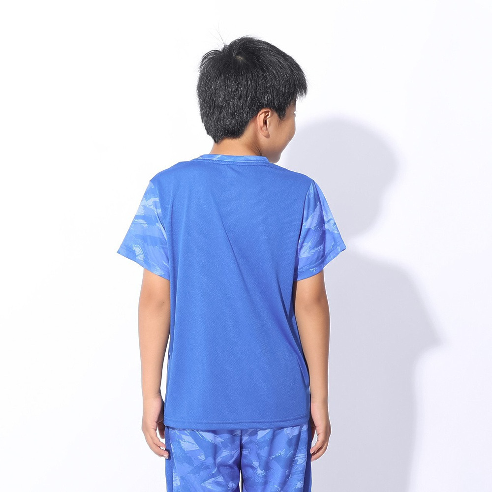 ジローム（GIRAUDM）（キッズ）ジュニア ドライプラスクール SB MESHT 半袖Tシャツ CT4S0061-TR865-GRSD BLU