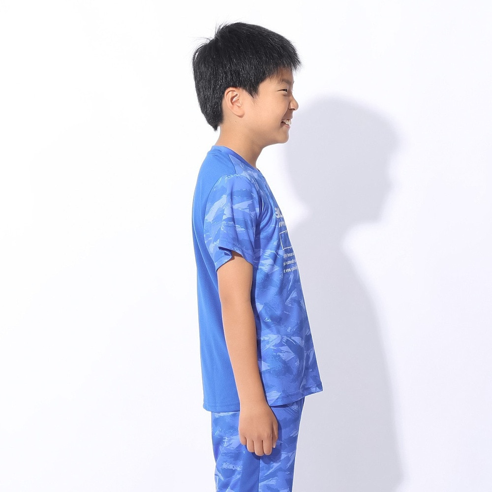 ジローム（GIRAUDM）（キッズ）ジュニア ドライプラスクール SB MESHT 半袖Tシャツ CT4S0061-TR865-GRSD BLU